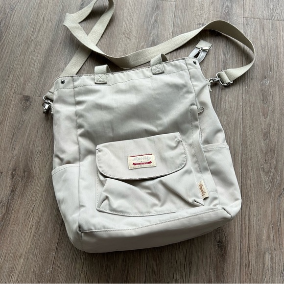 Convertible Tote Backpack Wide Top Water Resistant - Picture 11 of 11